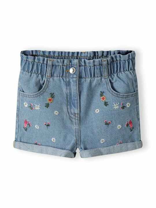 Zdjęcie produktu Szorty jeansowe MINOTI jasnoniebieski denim