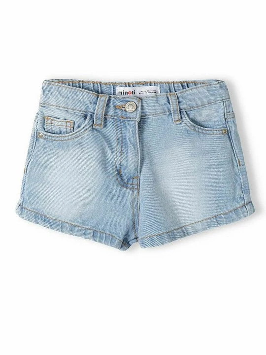 Zdjęcie produktu Szorty jeansowe MINOTI jasnoniebieski denim