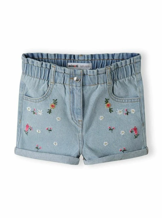 Zdjęcie produktu Szorty jeansowe MINOTI niebieski denim