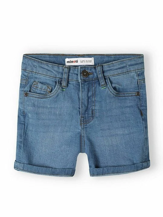 Zdjęcie produktu Szorty jeansowe MINOTI niebieski denim