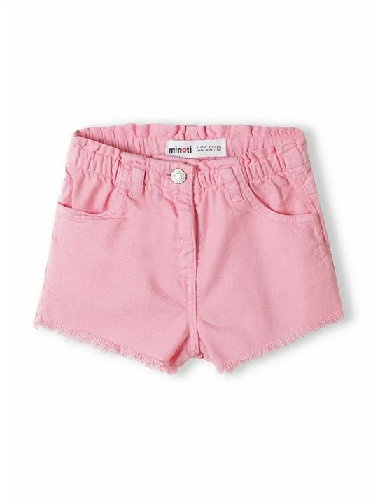 Zdjęcie produktu Szorty jeansowe MINOTI różowy