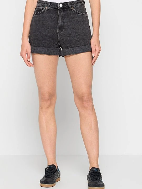 Zdjęcie produktu Szorty jeansowe Monki ciemnoszary