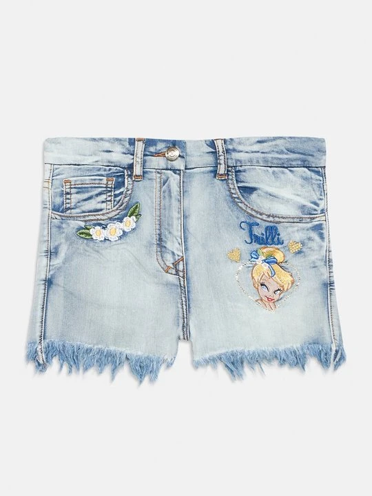 Zdjęcie produktu Szorty jeansowe Monnalisa niebieski denim