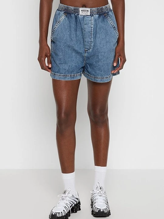 Zdjęcie produktu Szorty jeansowe MOSCHINO niebieski