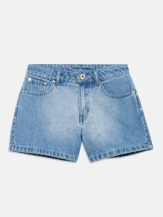 Zdjęcie produktu Szorty jeansowe MOSCHINO niebieski denim
