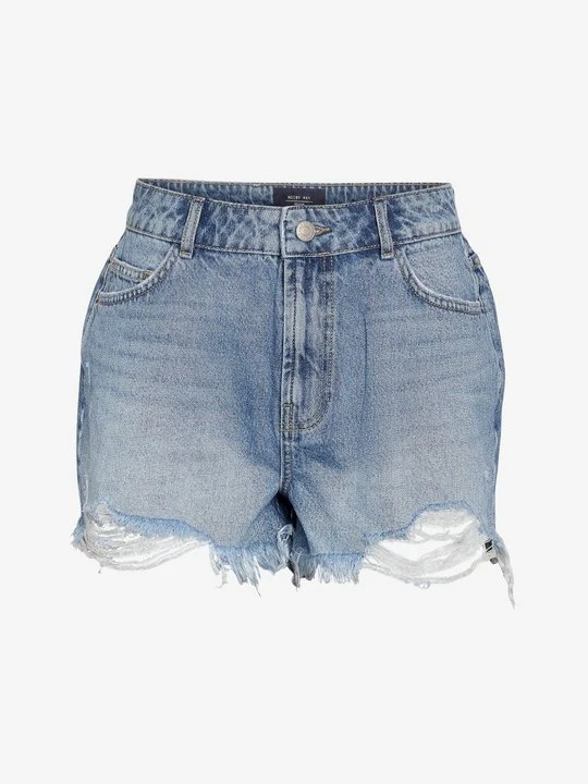 Zdjęcie produktu Szorty jeansowe Noisy May niebieski denim