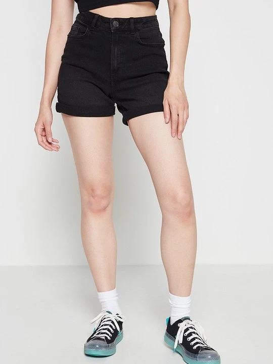 Zdjęcie produktu Szorty jeansowe Noisy May czarny