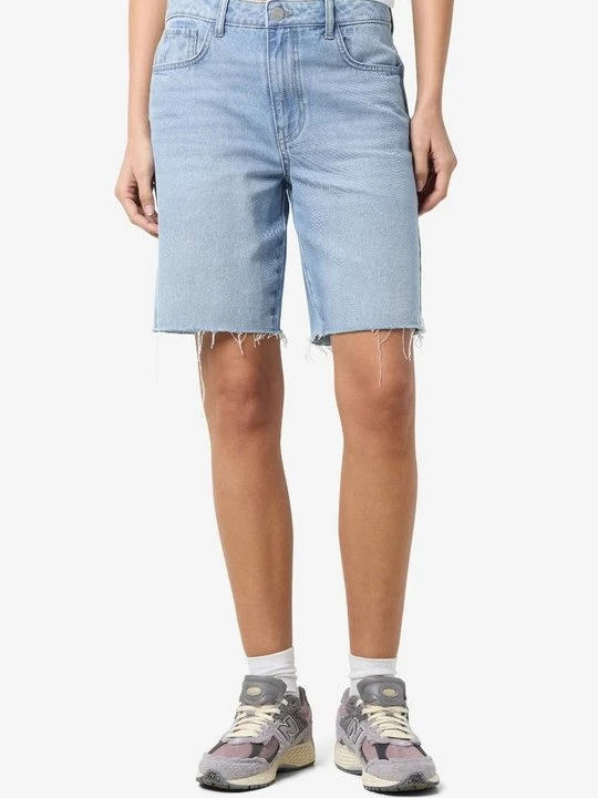 Zdjęcie produktu Szorty jeansowe Noisy May jasnoniebieski denim