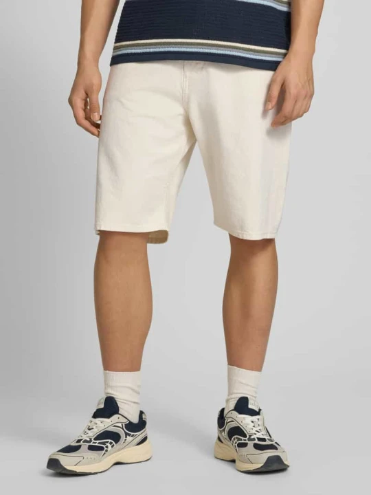 Zdjęcie produktu Szorty jeansowe o kroju baggy model 'ALEX' Jack&Jones Złamany biały