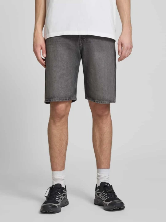 Zdjęcie produktu Szorty jeansowe o kroju baggy z wpuszczanymi kieszeniami model 'ALEX' Jack&Jones Średnioszary