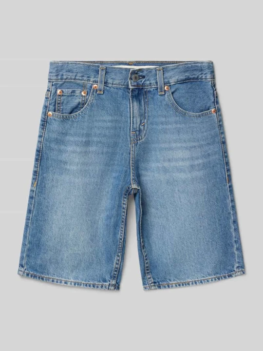 Zdjęcie produktu Szorty jeansowe o kroju loose fit z czystej bawełny Levi's Ciemnoniebieski