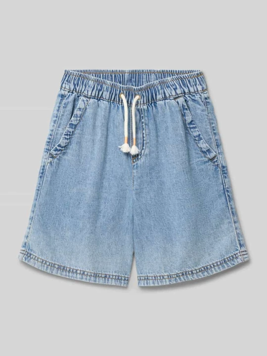 Zdjęcie produktu Szorty jeansowe o kroju loose fit z czystej bawełny s.Oliver Niebieski