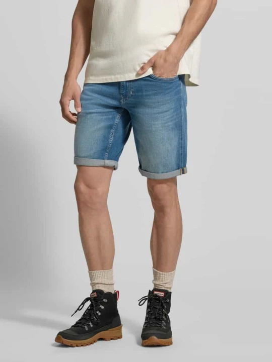 Zdjęcie produktu szorty jeansowe o kroju regular fit w stylu 5 kieszeni PME Legend Jeansowy niebieski