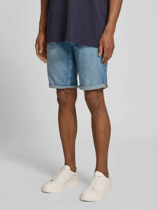 Zdjęcie produktu szorty jeansowe o kroju regular fit w stylu 5 kieszeni PME Legend Jasnoniebieski