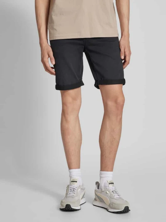 Zdjęcie produktu Szorty jeansowe o kroju regular fit z 5 kieszeniami model ‘PLY LIFE’ Only & Sons Czarny