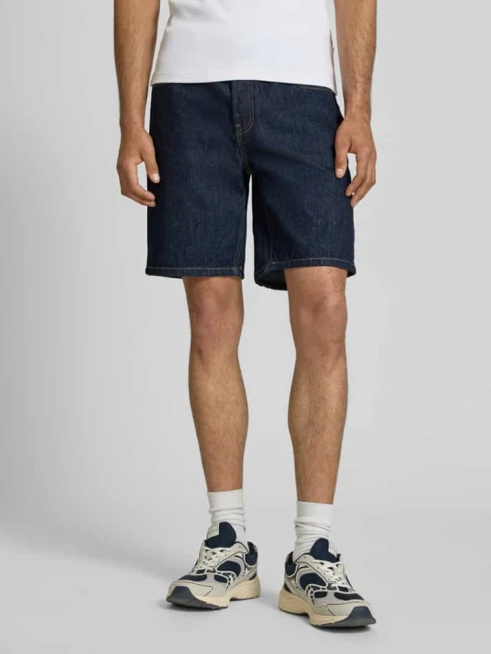 Zdjęcie produktu Szorty jeansowe o kroju regular fit z czystej bawełny model 'EDGE' Only & Sons Granatowy