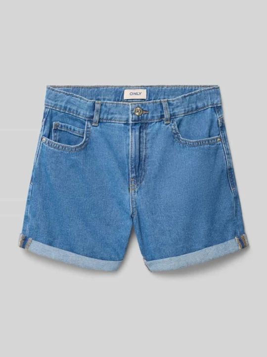Zdjęcie produktu Szorty jeansowe o kroju regular fit z czystej bawełny model 'VEGA' Only Jeansowy niebieski