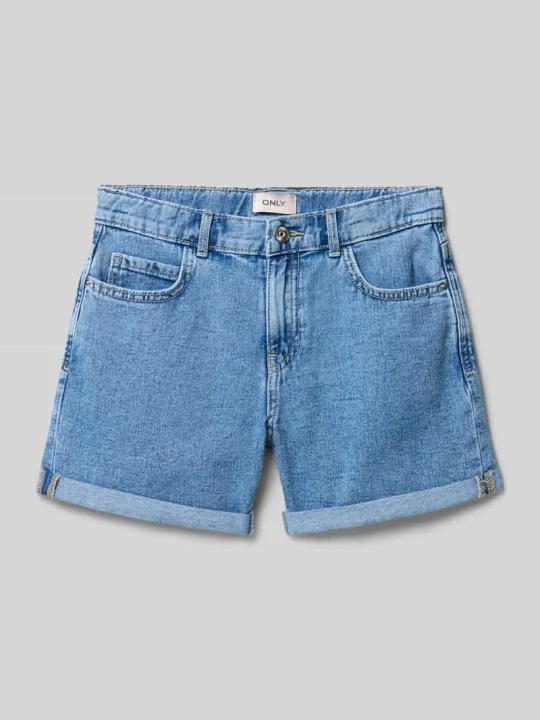 Zdjęcie produktu Szorty jeansowe o kroju regular fit z czystej bawełny model 'VEGA' Only Jasnoniebieski
