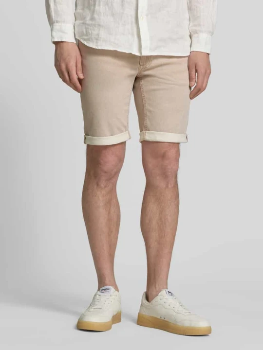 Zdjęcie produktu Szorty jeansowe o kroju slim fit z mieszanki bawełny model 'CHRIS' BRAX Beżowy