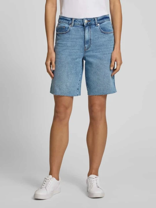 Zdjęcie produktu Szorty jeansowe o kroju regular fit z mieszanki bawełny model ‘CLEO’ Vero Moda Jasnoniebieski