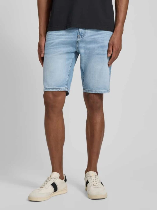 Zdjęcie produktu Szorty jeansowe o kroju regular fit z mieszanki bawełny model 'MAINE SHORTS' Boss Jeansowy niebieski