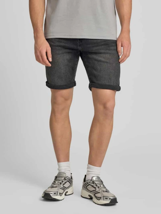 Zdjęcie produktu Szorty jeansowe o kroju regular fit z mieszanki bawełny model 'PLY' Only & Sons Czarny