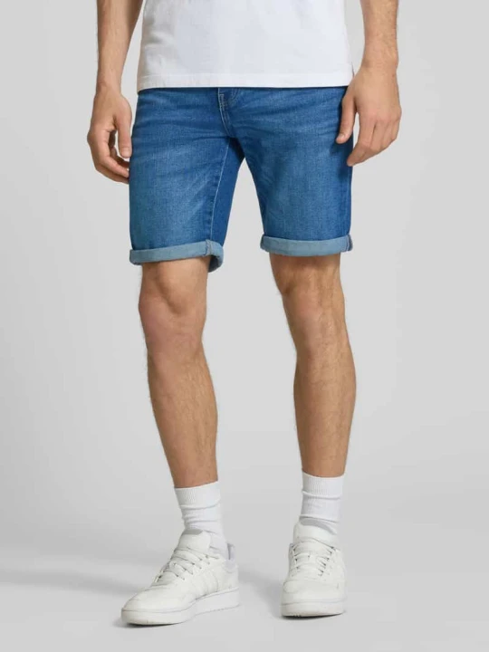 Zdjęcie produktu Szorty jeansowe o kroju regular fit z mieszanki bawełny model 'PLY' Only & Sons Jeansowy niebieski