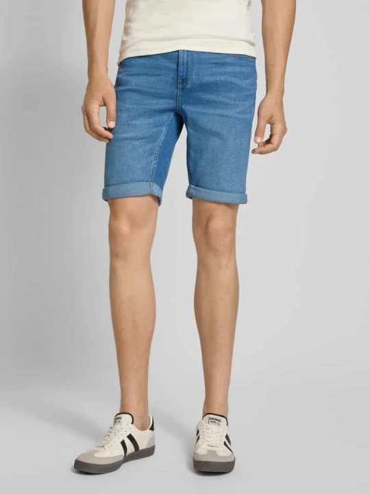 Zdjęcie produktu Szorty jeansowe o kroju regular fit z mieszanki bawełny Only & Sons Jasnoniebieski