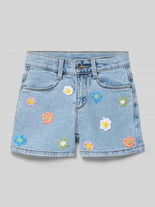 Zdjęcie produktu Szorty jeansowe o kroju regular fit z mieszanki bawełny s.Oliver Niebieski