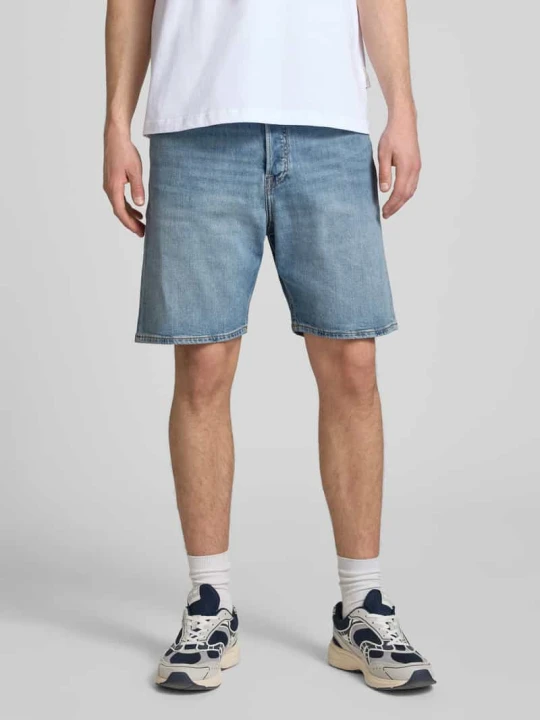 Zdjęcie produktu Szorty jeansowe o kroju relaxed fit model 'TONY' Jack&Jones Jeansowy niebieski
