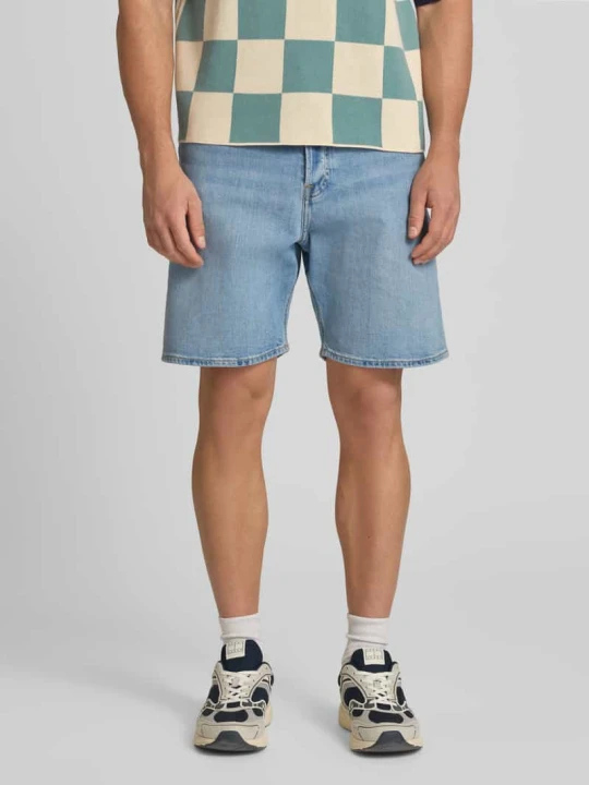 Zdjęcie produktu Szorty jeansowe o kroju relaxed fit model 'TONY' Jack&Jones Jasnoniebieski