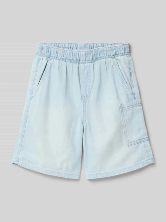 Zdjęcie produktu Szorty jeansowe o kroju relaxed fit z czystej bawełny s.Oliver Jasnoniebieski