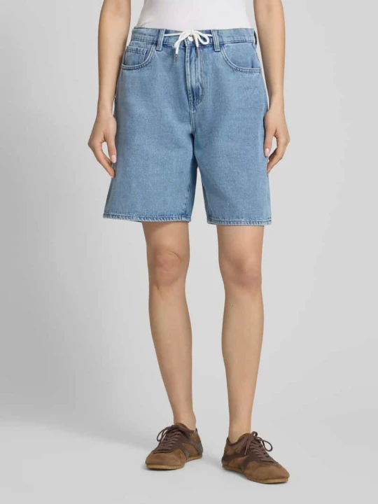 Zdjęcie produktu Szorty jeansowe o kroju relaxed fit z mieszanka bawełny model 'HOPE' Only Jasnoniebieski