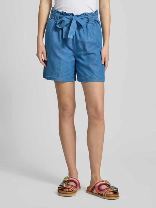 Zdjęcie produktu Szorty jeansowe o kroju relaxed fit z mieszanki bawełny i lyocellu model 'BEA SMILLA' Only Jeansowy niebieski