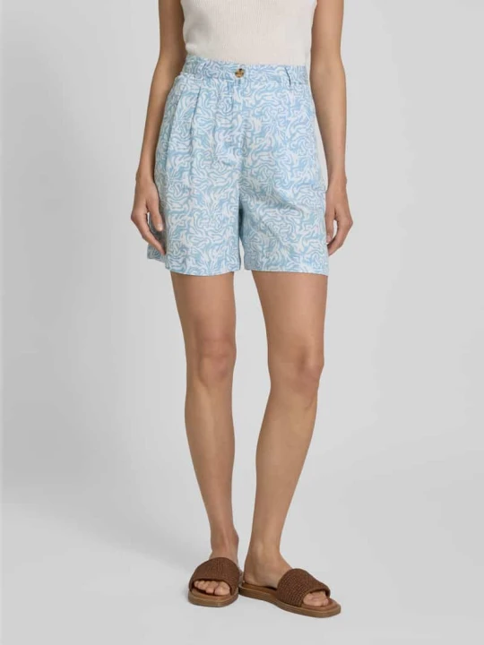 Zdjęcie produktu Szorty jeansowe o luźnym kroju z lyocellu model ‘FLEUR’ Vero Moda Jasnoniebieski
