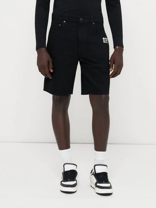 Zdjęcie produktu Szorty jeansowe Off White czarny