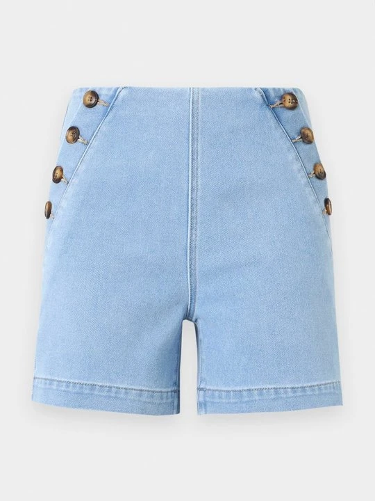 Zdjęcie produktu Szorty jeansowe Only jasnoniebieski denim