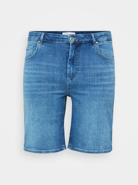 Zdjęcie produktu Szorty jeansowe ONLY Carmakoma niebieski denim