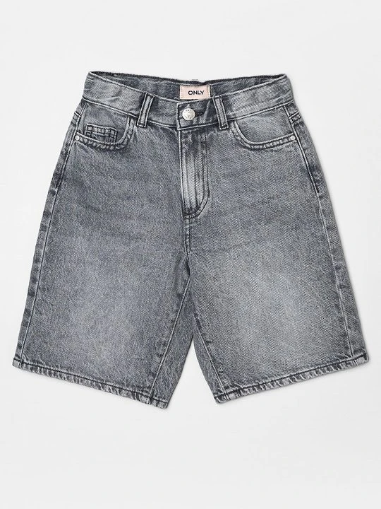 Zdjęcie produktu Szorty jeansowe ONLY GIRLS szary