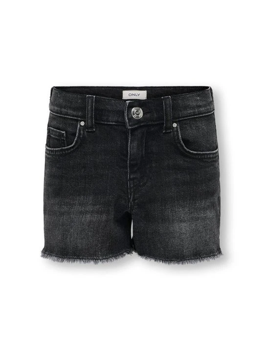 Zdjęcie produktu Szorty jeansowe ONLY GIRLS ciemnoszary melanż