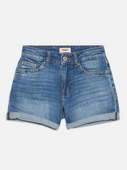 Zdjęcie produktu Szorty jeansowe ONLY GIRLS jasnoniebieski denim