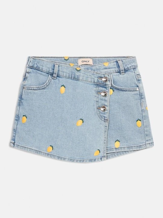 Zdjęcie produktu Szorty jeansowe ONLY GIRLS jasnoniebieski denim