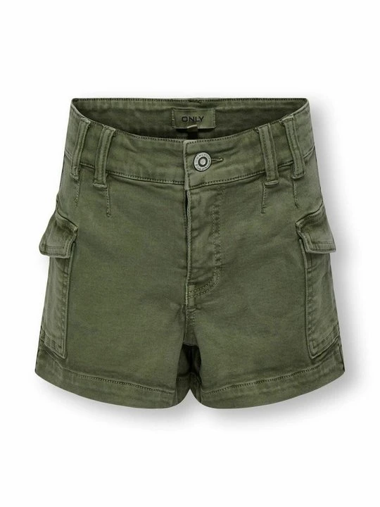 Zdjęcie produktu Szorty jeansowe ONLY GIRLS khaki