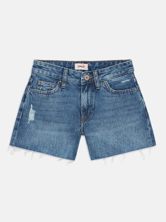 Zdjęcie produktu Szorty jeansowe ONLY GIRLS niebieski denim