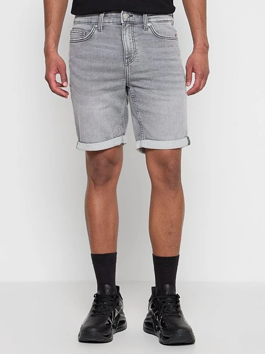 Zdjęcie produktu Szorty jeansowe Only & Sons szary
