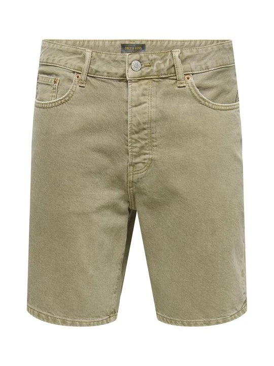 Zdjęcie produktu Szorty jeansowe Only & Sons beżowy