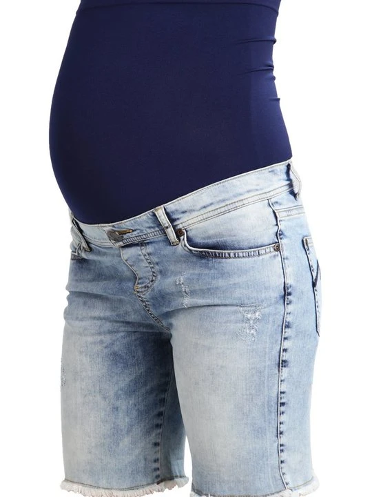 Zdjęcie produktu Szorty jeansowe Paulina bleached denim