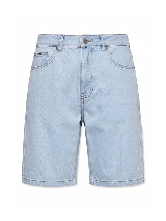Zdjęcie produktu Szorty jeansowe Pegador bleached denim