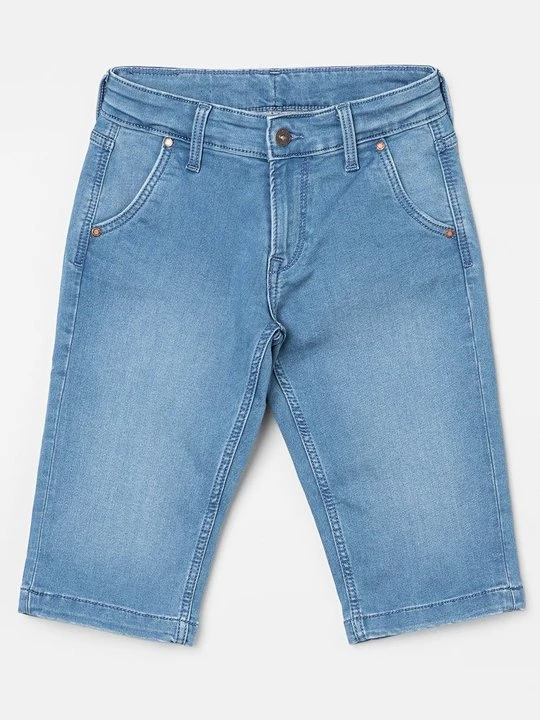 Zdjęcie produktu Szorty jeansowe Pepe Jeans niebieski