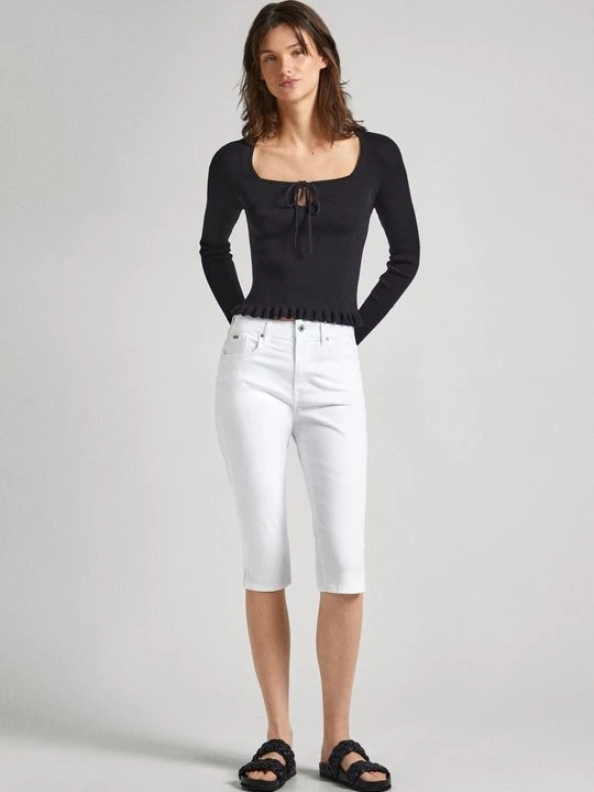 Zdjęcie produktu Szorty jeansowe Pepe Jeans biały